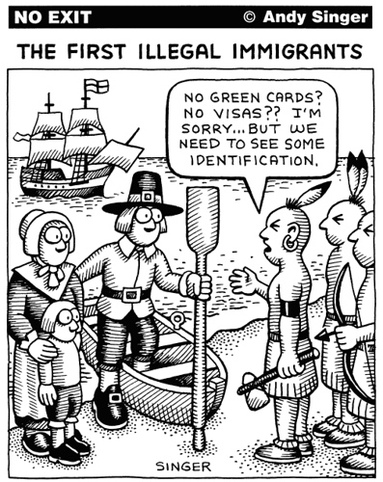 current political cartoons. This cartoon shows the first