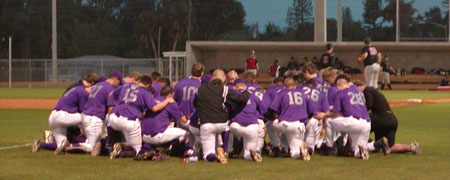 Bluffton University Baseball Team